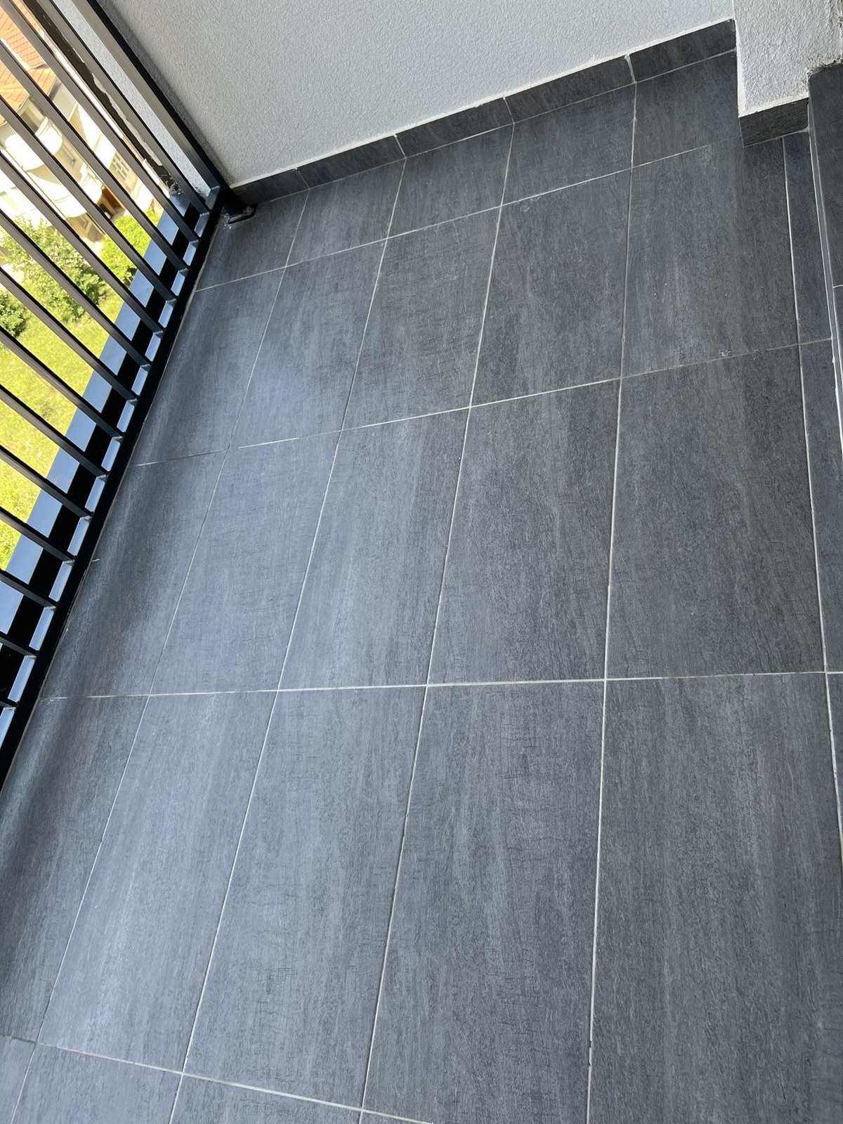 Clean balcony floor after detailed outdoor cleaning by Clean Star NY Inc